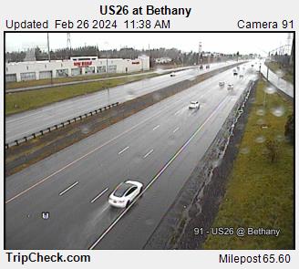 Traffic Cam US 26 at Bethany Player