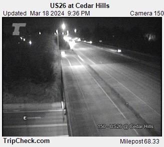 Traffic Cam US 26 at Cedar Hills Player