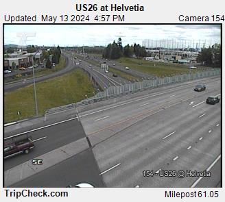 Traffic Cam US 26 at Helvetia Player