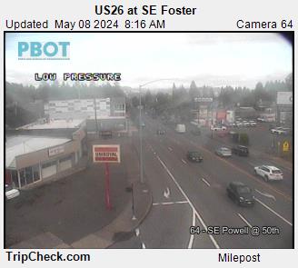 Traffic Cam US 26 at SE Foster Player