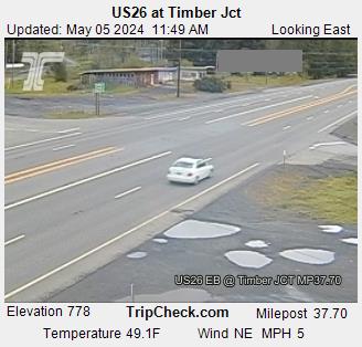US 26 at Timber Jct Traffic Camera