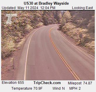 US 30 at Bradley Wayside Traffic Camera