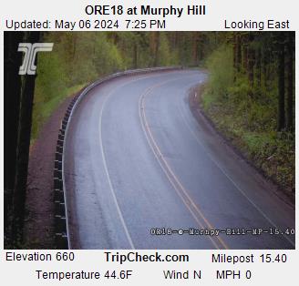 ORE18 at Murphy Hill Traffic Camera