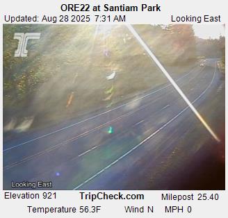 Traffic Cam ORE22 at Santiam Park Player