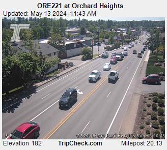 ORE221 at Orchard Heights Traffic Camera