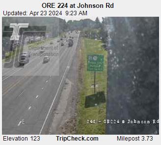 Traffic Cam ORE 224 at Johnson Rd Player