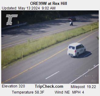 Traffic Cam ORE99W at Rex Hill Player