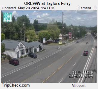 Traffic Cam ORE99W at Taylors Ferry Player