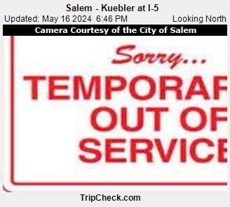 Traffic Cam Salem - Kuebler at I-5 Player