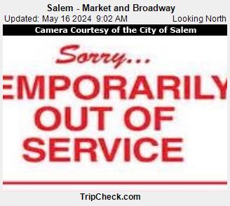 Traffic Cam Salem - Market and Broadway Player