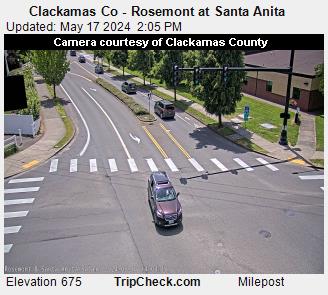 Traffic Cam Clackamas Co - Rosemont at Santa Anita Player