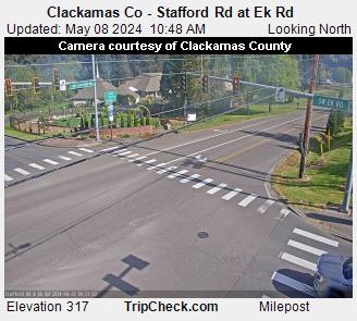 Traffic Cam Clackamas Co - Stafford Rd at Ek Rd Player
