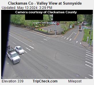 Traffic Cam Clackamas Co - Valley View at Sunnyside Player