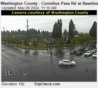 Traffic Cam Washington County - Cornelius Pass Rd at Baseline Rd Player