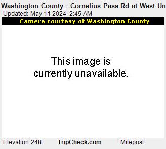 Traffic Cam Washington County - Cornelius Pass Rd at West Union Rd Player