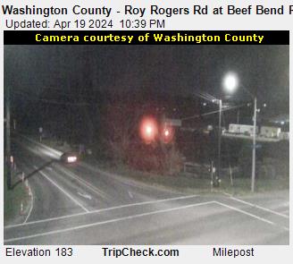 Traffic Cam Washington County - Roy Rogers Rd at Beef Bend Rd Player