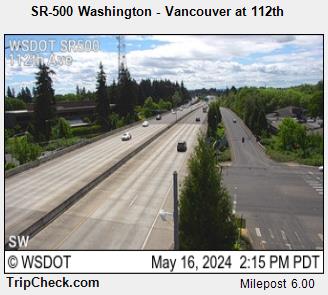 SR-500 Washington - Vancouver at 112th Traffic Camera