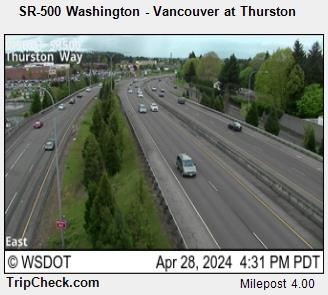 SR-500 Washington - Vancouver at Thurston Traffic Camera