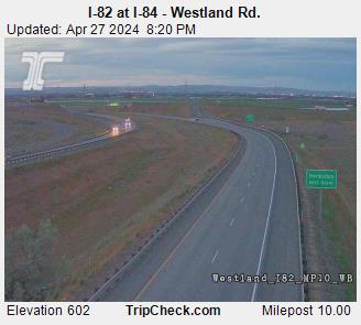 I-82 at I-84 - Westland Rd. Traffic Camera