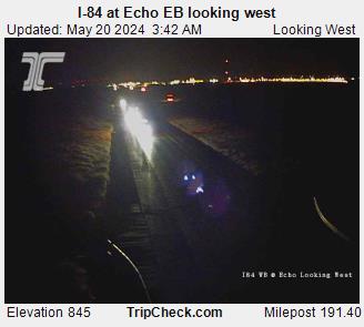 Traffic Cam I-84 at Echo EB looking west Player