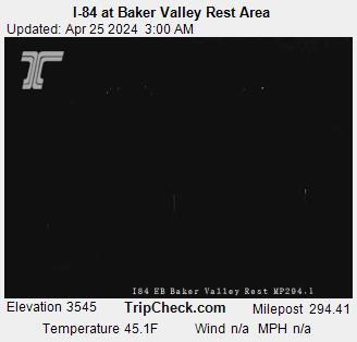 Traffic Cam I-84 at Baker Valley Rest Area Player