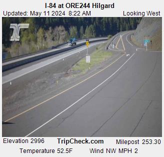 Traffic Cam  I-84 at ORE244 Hilgard Player