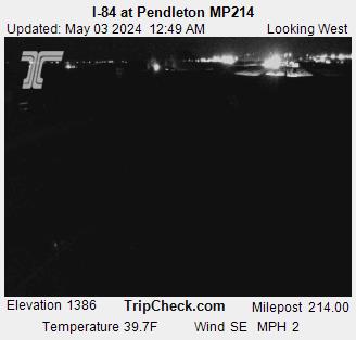 I-84 at Pendleton MP214 Traffic Camera