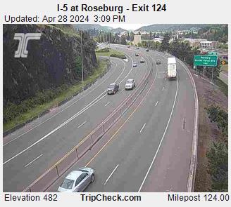 I-5 at Roseburg - Exit 124 Traffic Camera