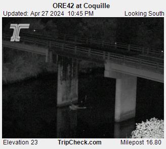 ORE42 at Coquille Traffic Camera