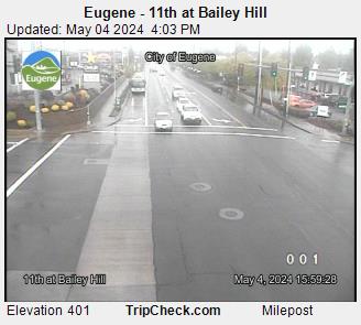 Eugene - 11th at Bailey Hill Traffic Camera