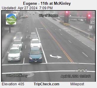 Traffic Cam Eugene - 11th at McKinley Player