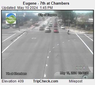Traffic Cam Eugene - 7th at Chambers Player