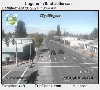 Traffic Cam Eugene - 7th at Jefferson Player