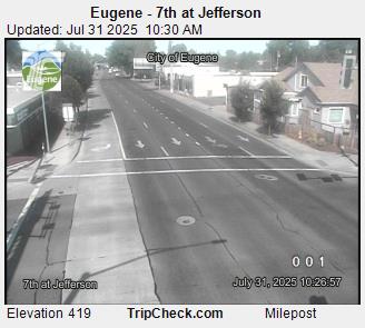 Traffic Cam Eugene - 7th at Jefferson Player