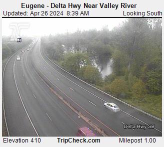 Traffic Cam Eugene - Delta Hwy Near Valley River Player