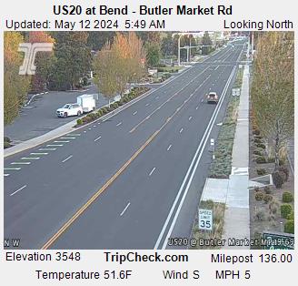 US 20 at Bend - Butler Market Rd Traffic Camera
