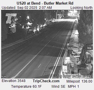 Traffic Cam US 20 at Bend - Butler Market Rd Player