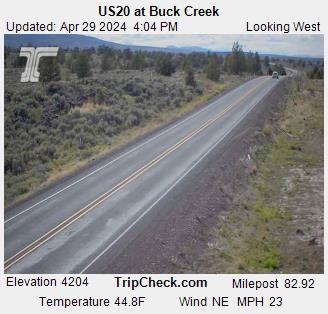 Traffic Cam US 20 at Buck Creek Player
