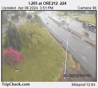 Traffic Cam I-205 at ORE 212-224 Player