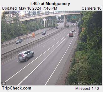 Traffic Cam I-405 at Montgomery Player