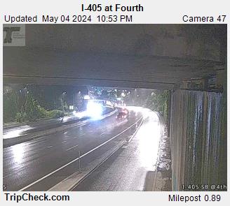 I-405 at Fourth Traffic Camera
