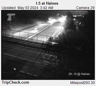 Traffic Cam I-5 at Haines Player