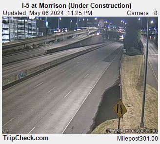 I-5 at Morrison Traffic Camera