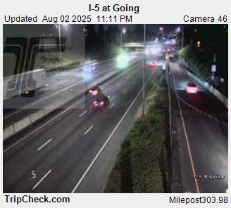 Traffic Cam I-5 at Going Player