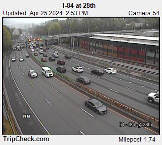 Traffic Cam I-84 at 28th Player