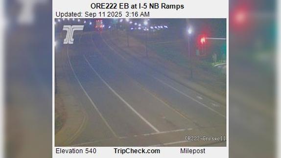 Traffic Cam Cottage Grove: ORE222 EB at I-5 NB Ramps Player