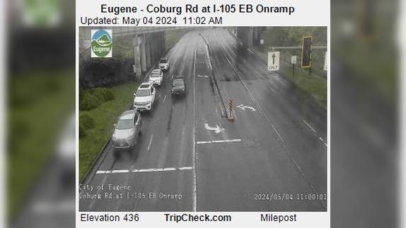 Eugene: Coburg Rd at I-105 EB Onramp Traffic Camera