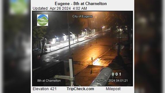 Eugene: 8th at Charnelton Traffic Camera