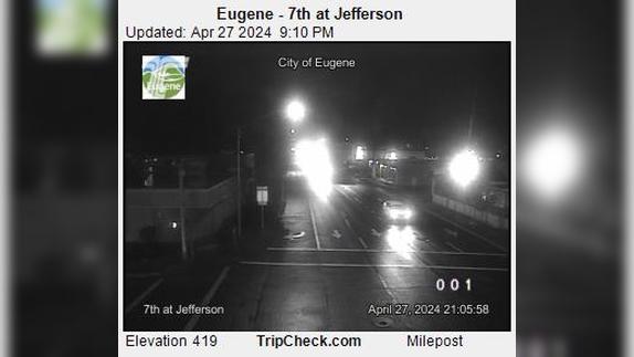 Eugene: 7th at Jefferson Traffic Camera