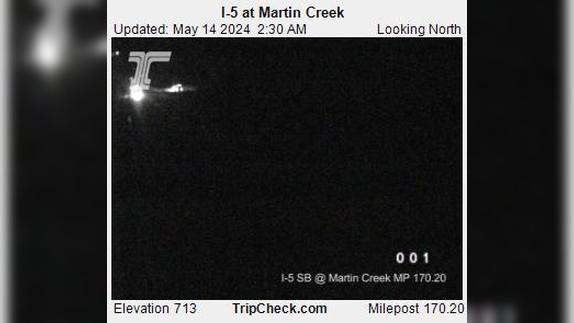 Traffic Cam Cottage Grove: I-5 at Martin Creek Player